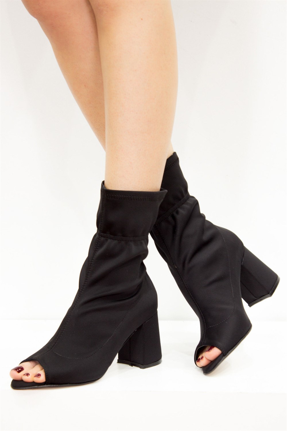 Fox Shoes Siyah Kadın Ayakkabı C372641004