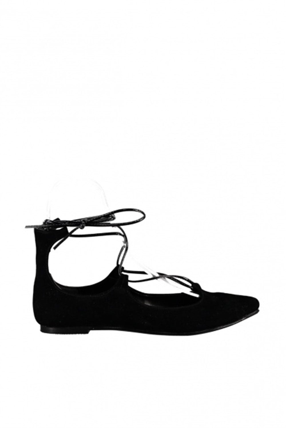 Fox Shoes Siyah Kadın Babet A726480002