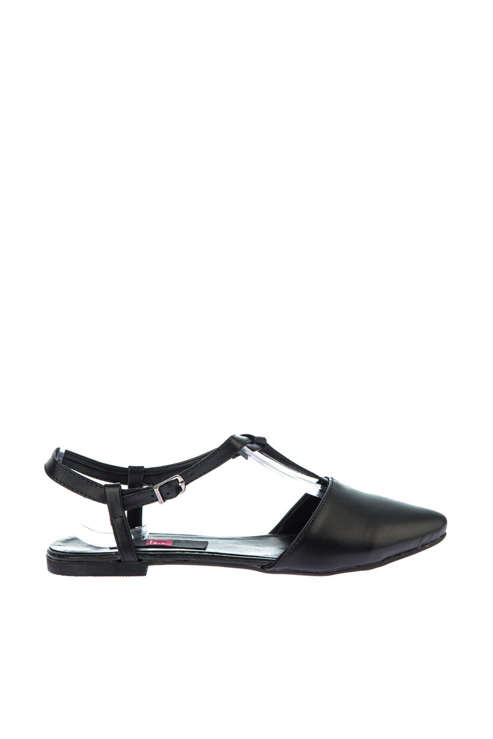 Fox Shoes Siyah Kadın Babet D726046709