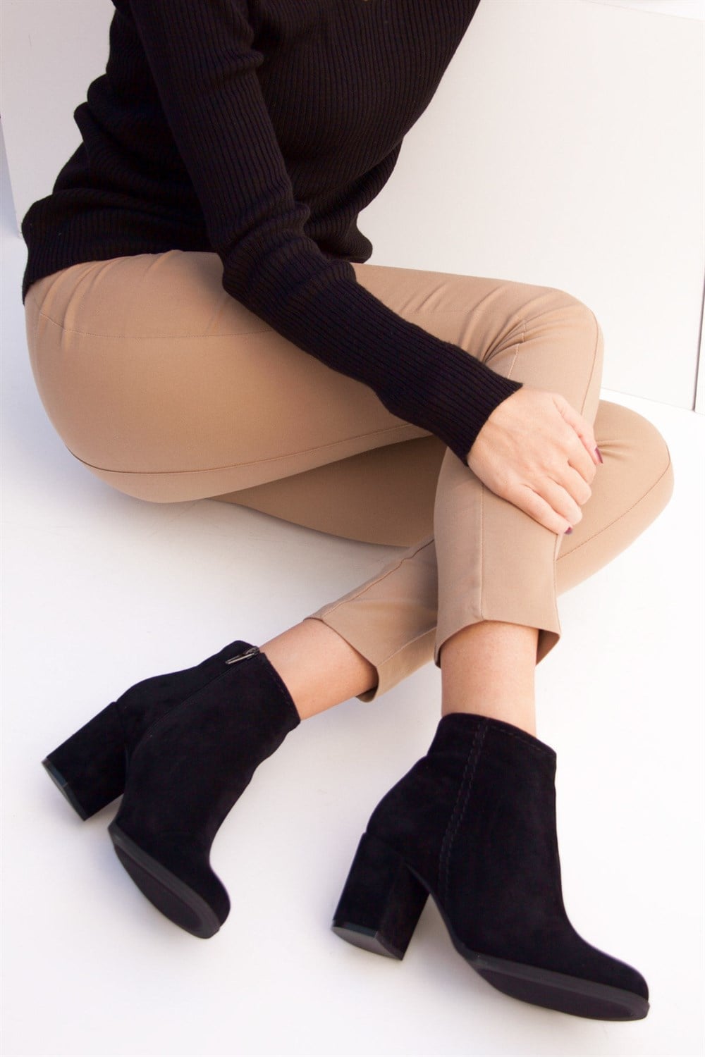 Fox Shoes Siyah Kadın Bot C412001202
