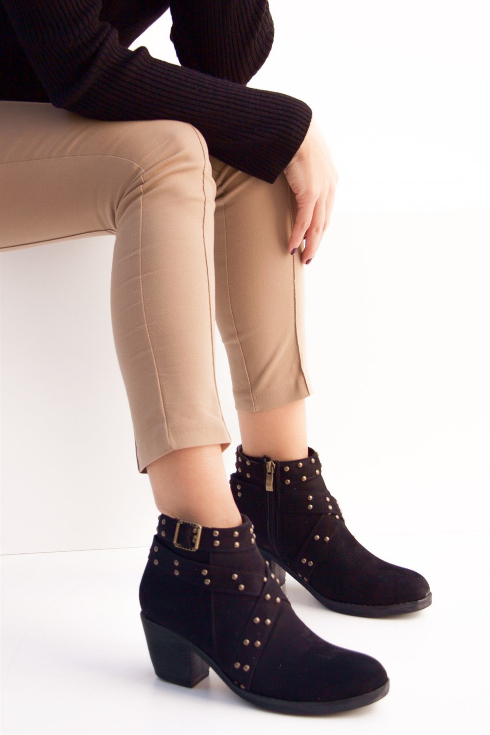 Fox Shoes Siyah Kadın Bot C440098002