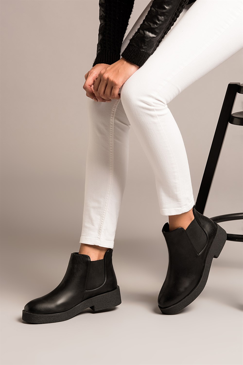 Fox Shoes Siyah Kadın Bot C518301609