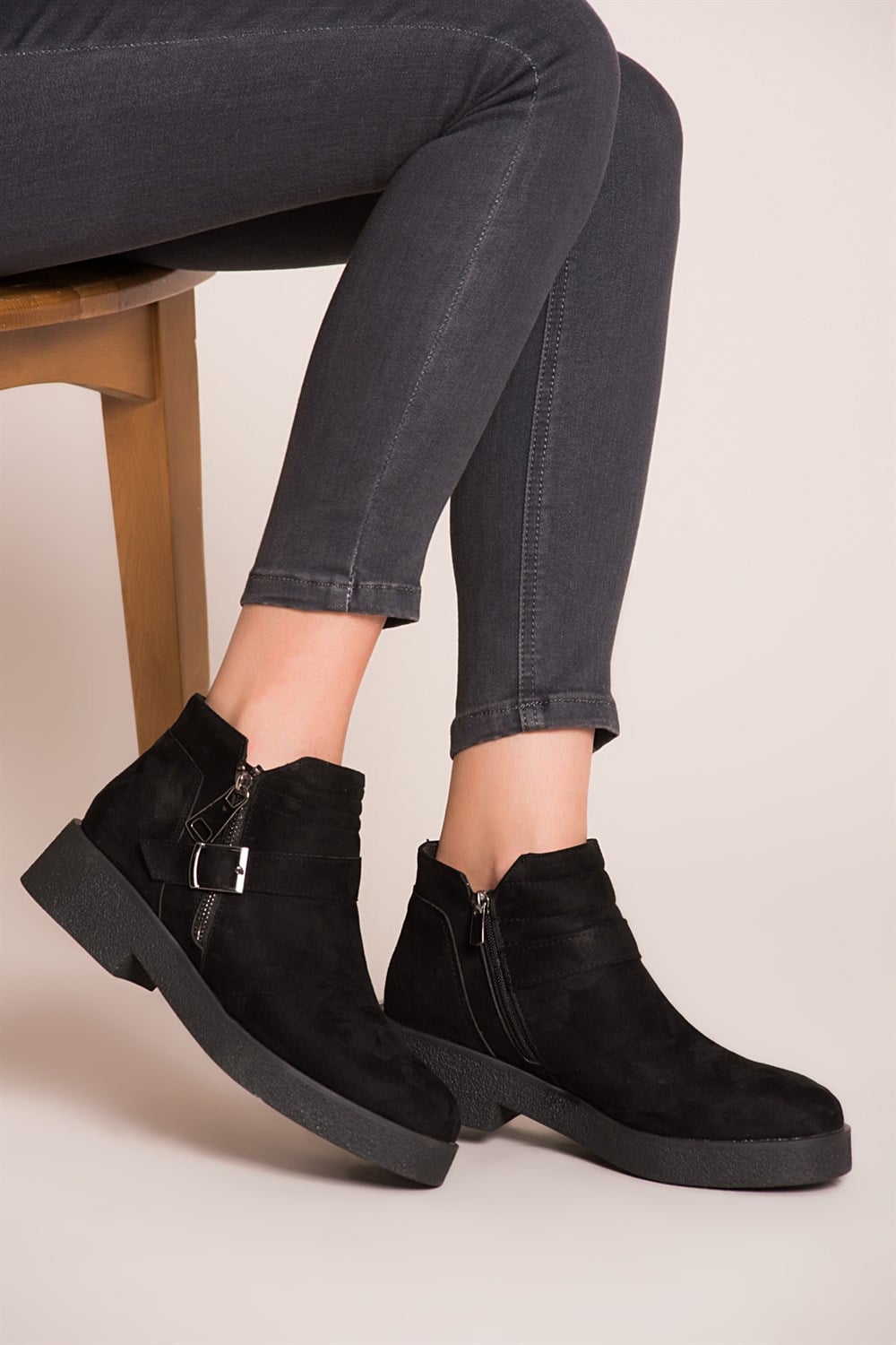 Fox Shoes Siyah Kadın Bot C518301702