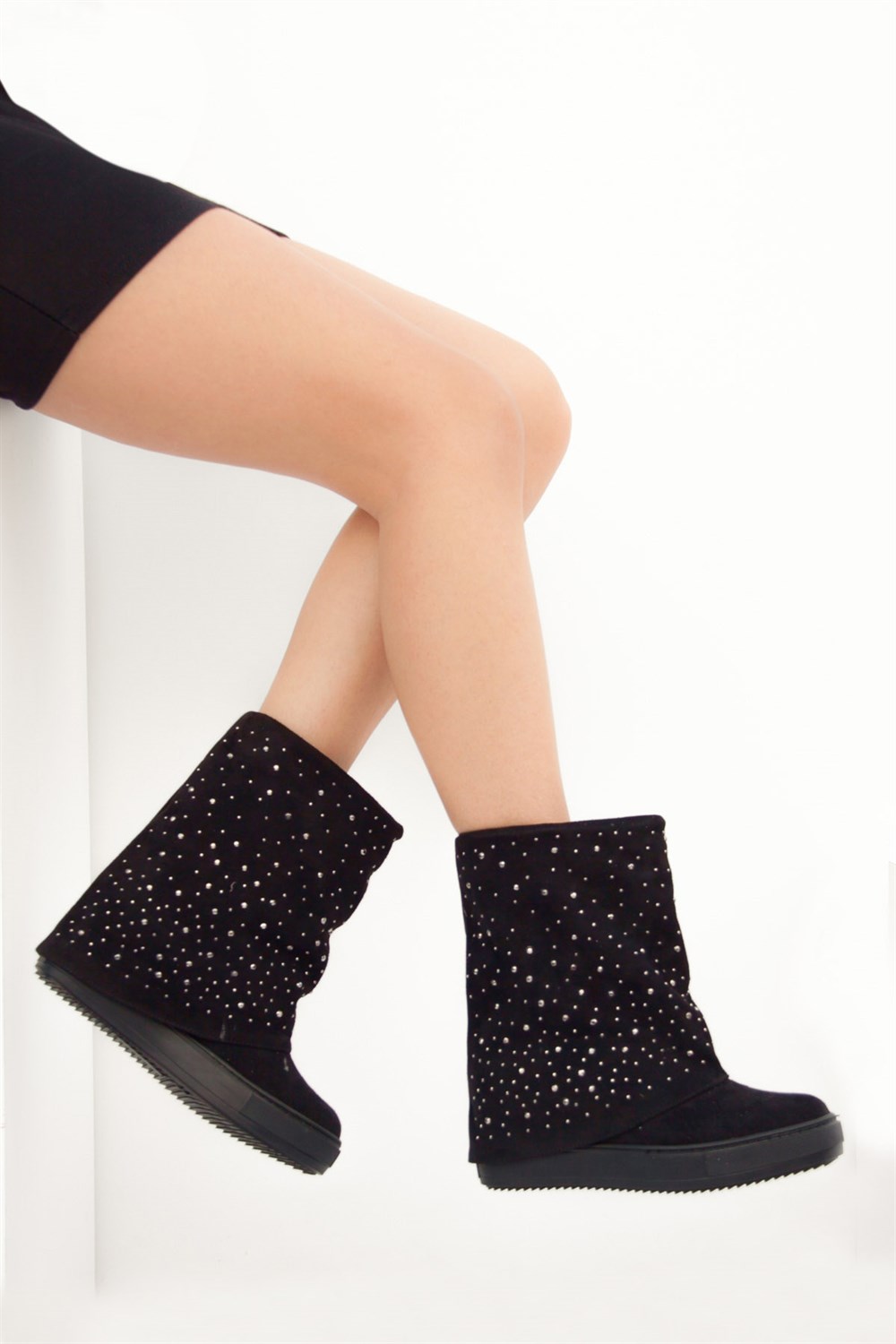 Fox Shoes Siyah Kadın Bot C602042002