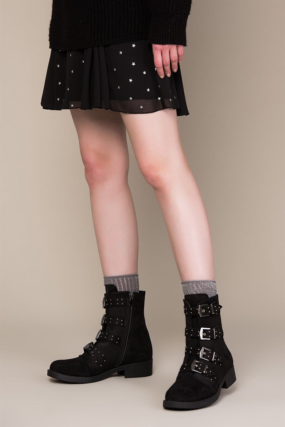 Fox Shoes Siyah Kadın Bot C641051002