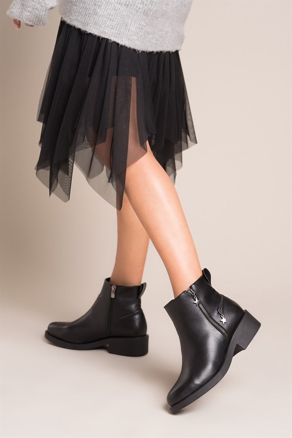 Fox Shoes Siyah Kadın Bot C757000409