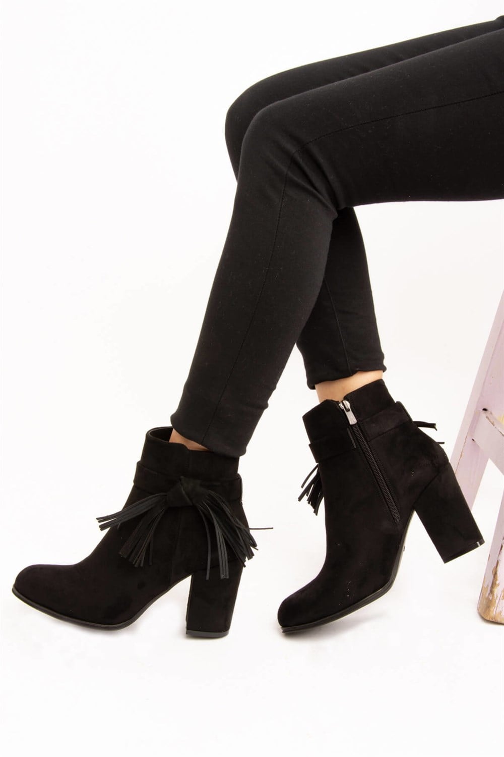 Fox Shoes Siyah Kadın Bot E404090202