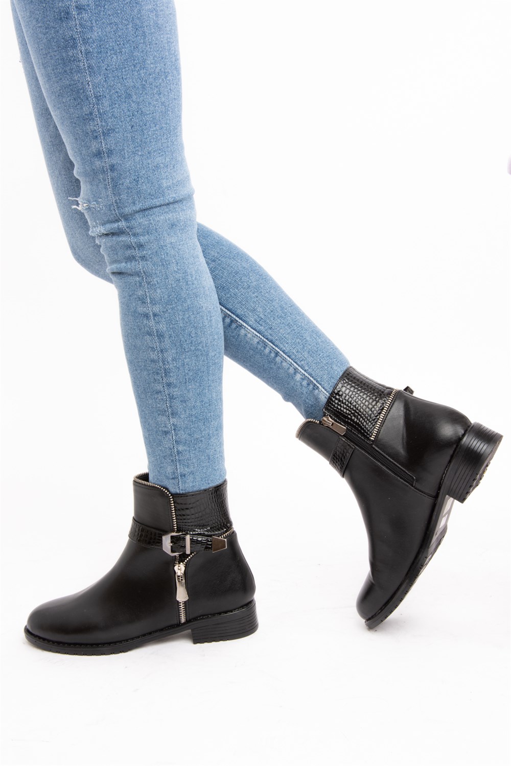 Fox Shoes Siyah Kadın Bot E490000809