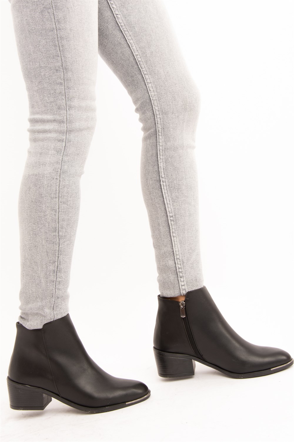 Fox Shoes Siyah Kadın Bot E518878709