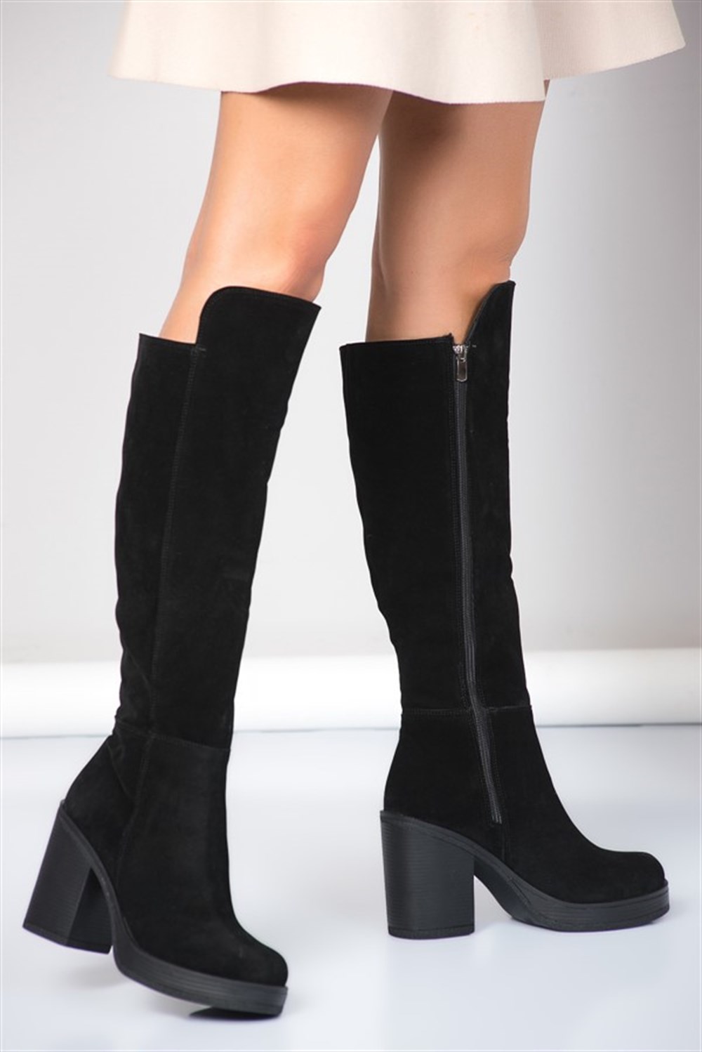 Fox Shoes Siyah Kadın Çizme A476276002