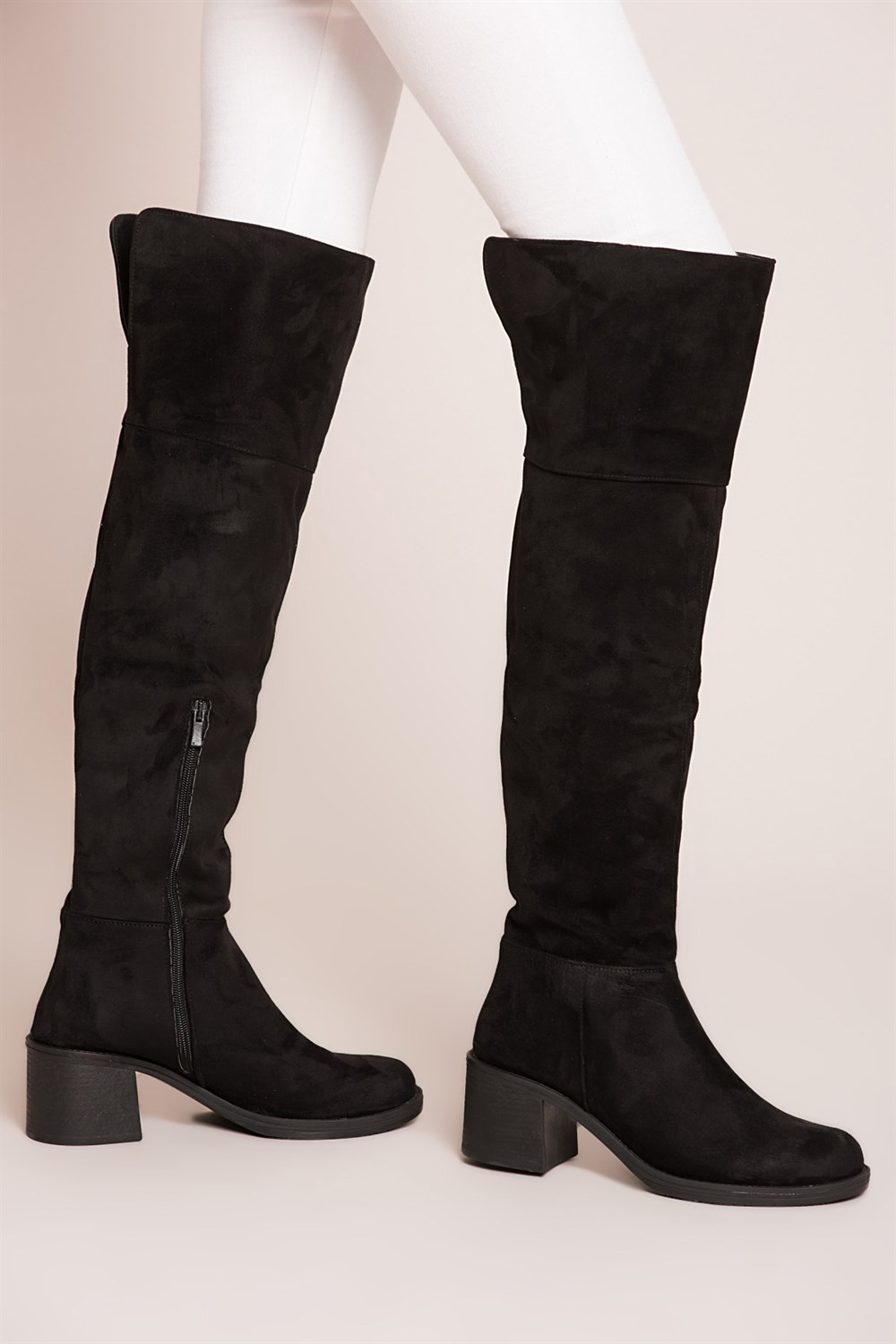 Fox Shoes Siyah Kadın Çizme C860300202