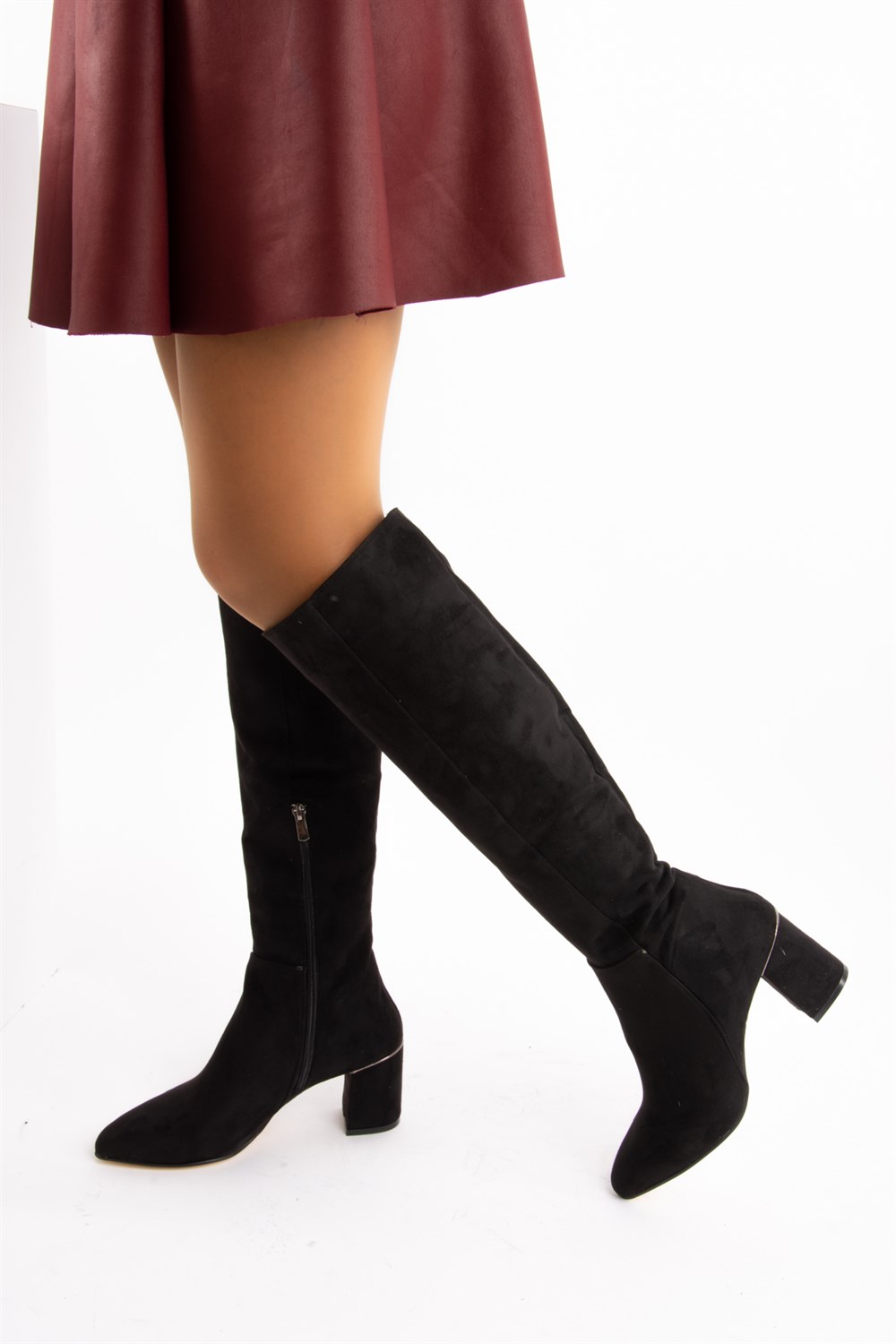 Fox Shoes Siyah Kadın Çizme E518011402