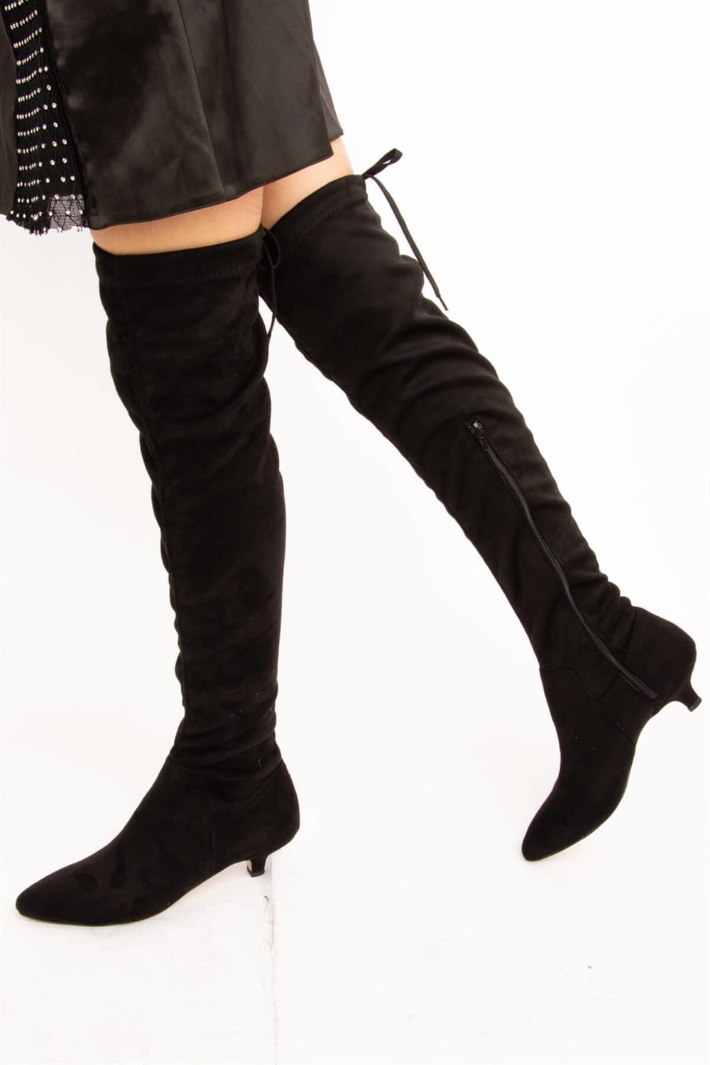 Fox Shoes Siyah Kadın Çizme E860001402