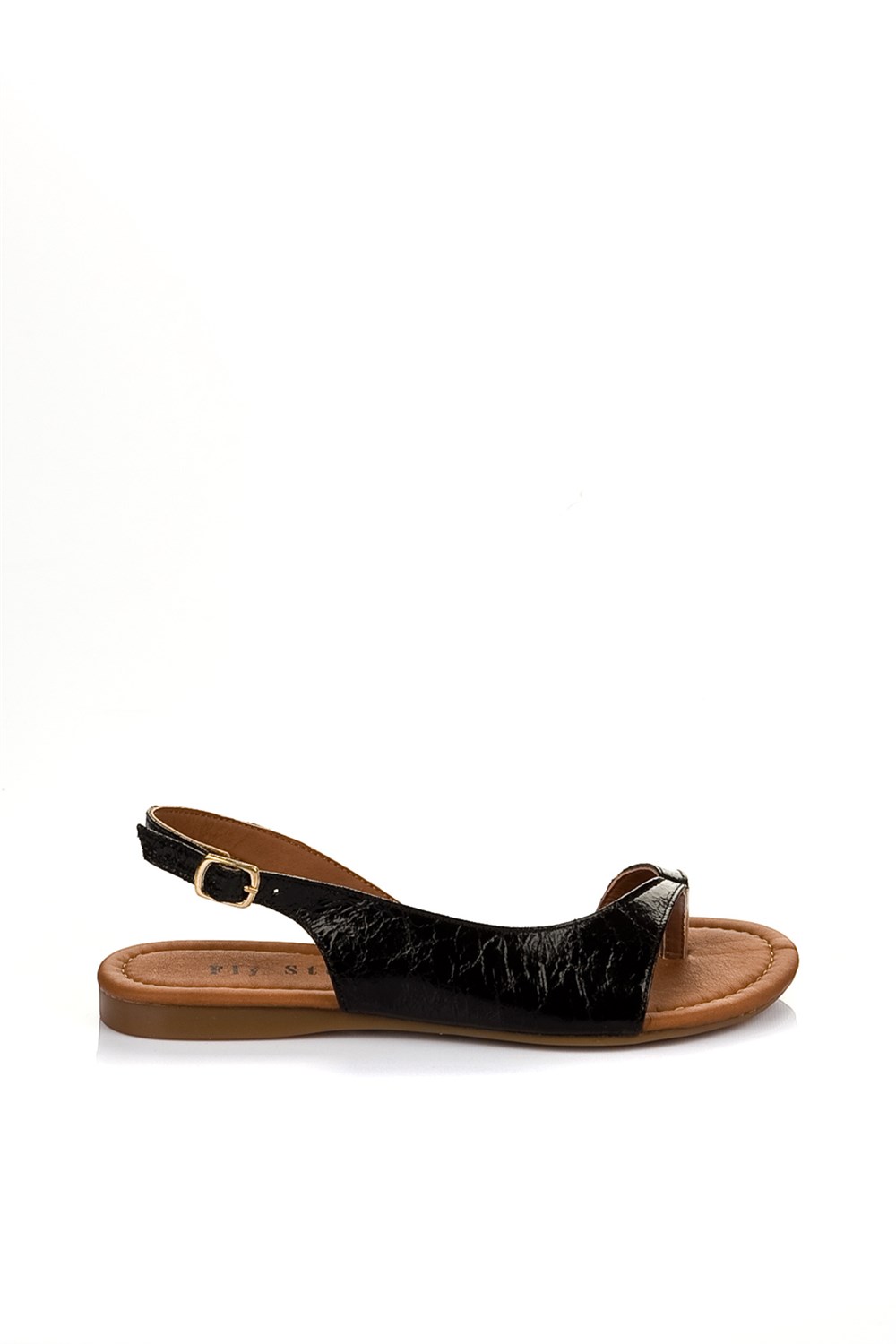 Fox Shoes Siyah Kadın Sandalet B548396014