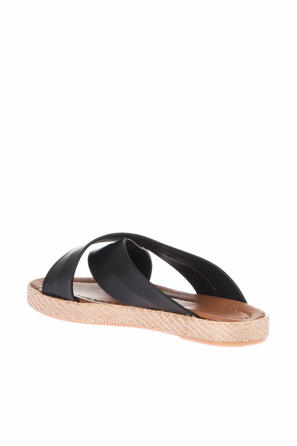 Fox Shoes Siyah Kadın Terlik D726765109