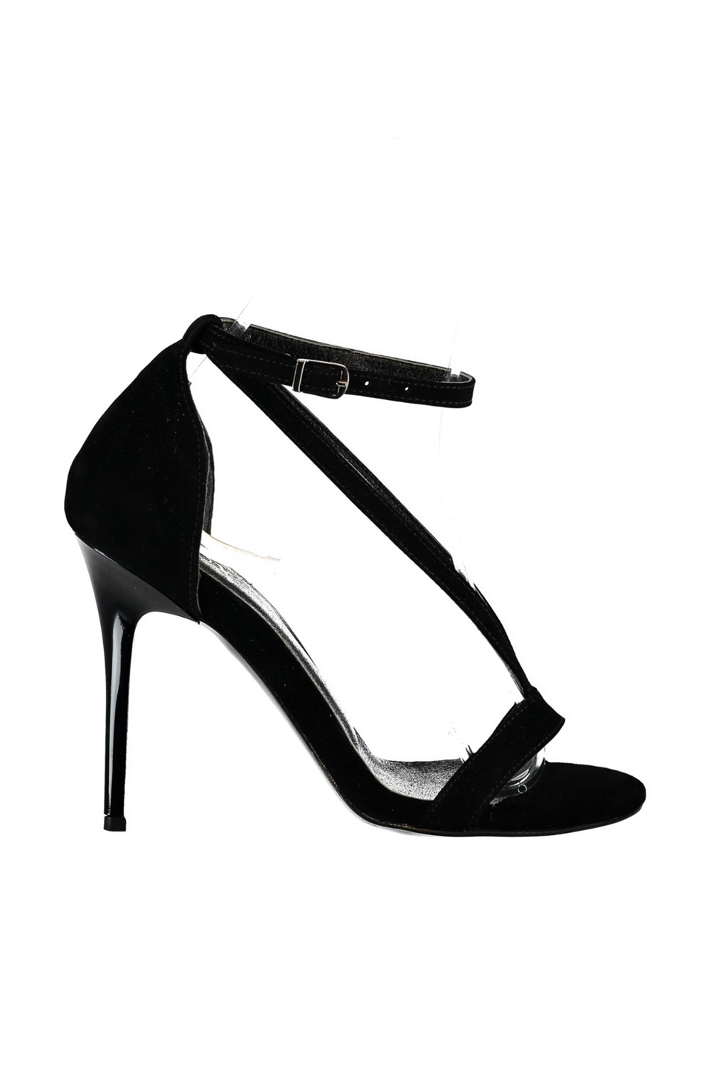 Fox Shoes Siyah Kadın Topuklu Ayakkabı B922114302