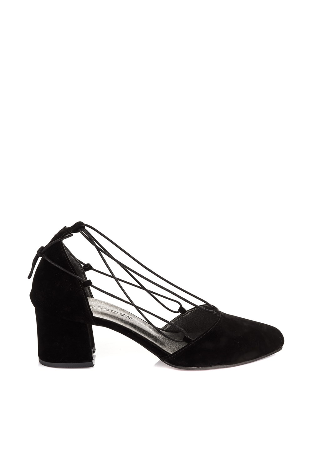 Fox Shoes Siyah Kadın Topuklu Ayakkabı B462703302