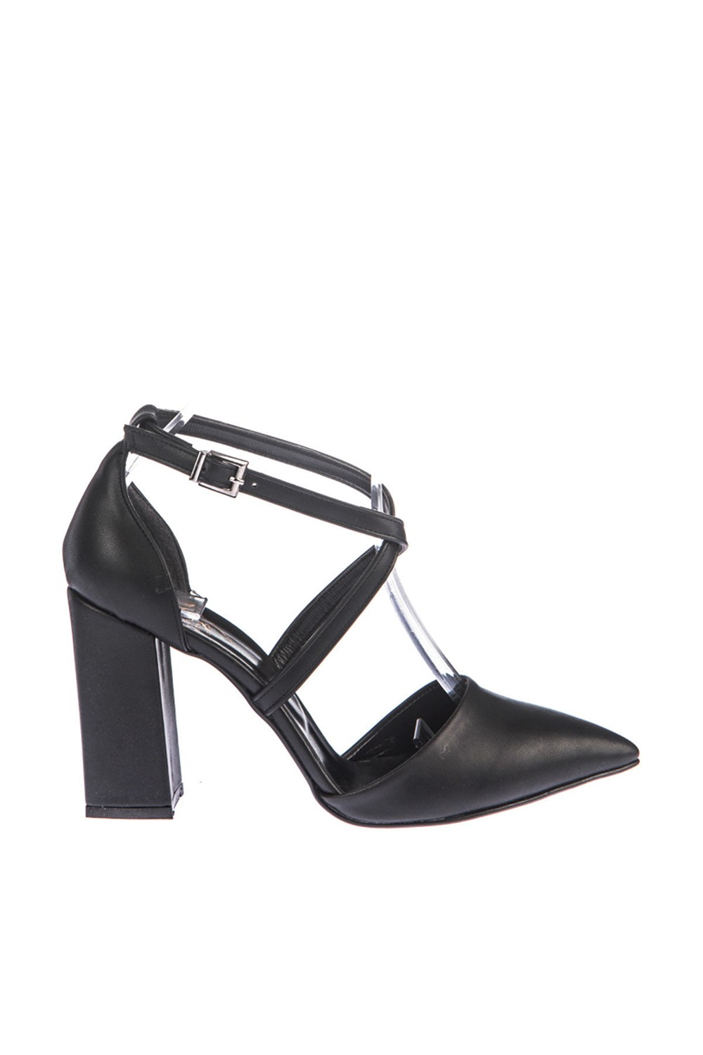 Fox Shoes Siyah Kadın Topuklu Ayakkabı D340086309