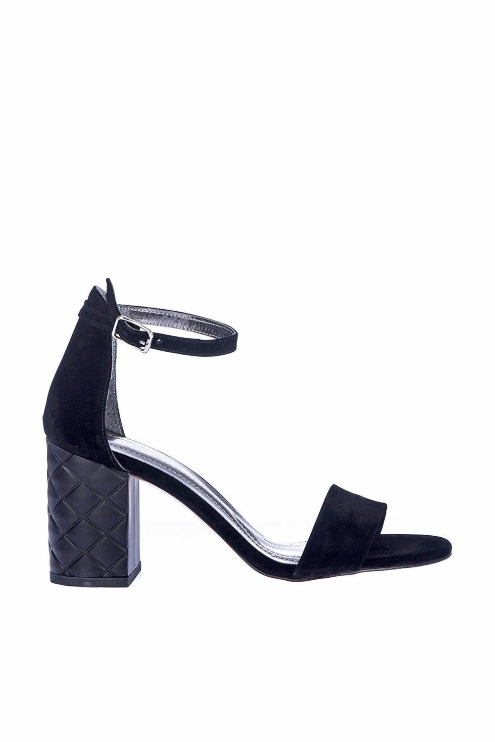 Fox Shoes Siyah Kadın Topuklu Ayakkabı D854620002