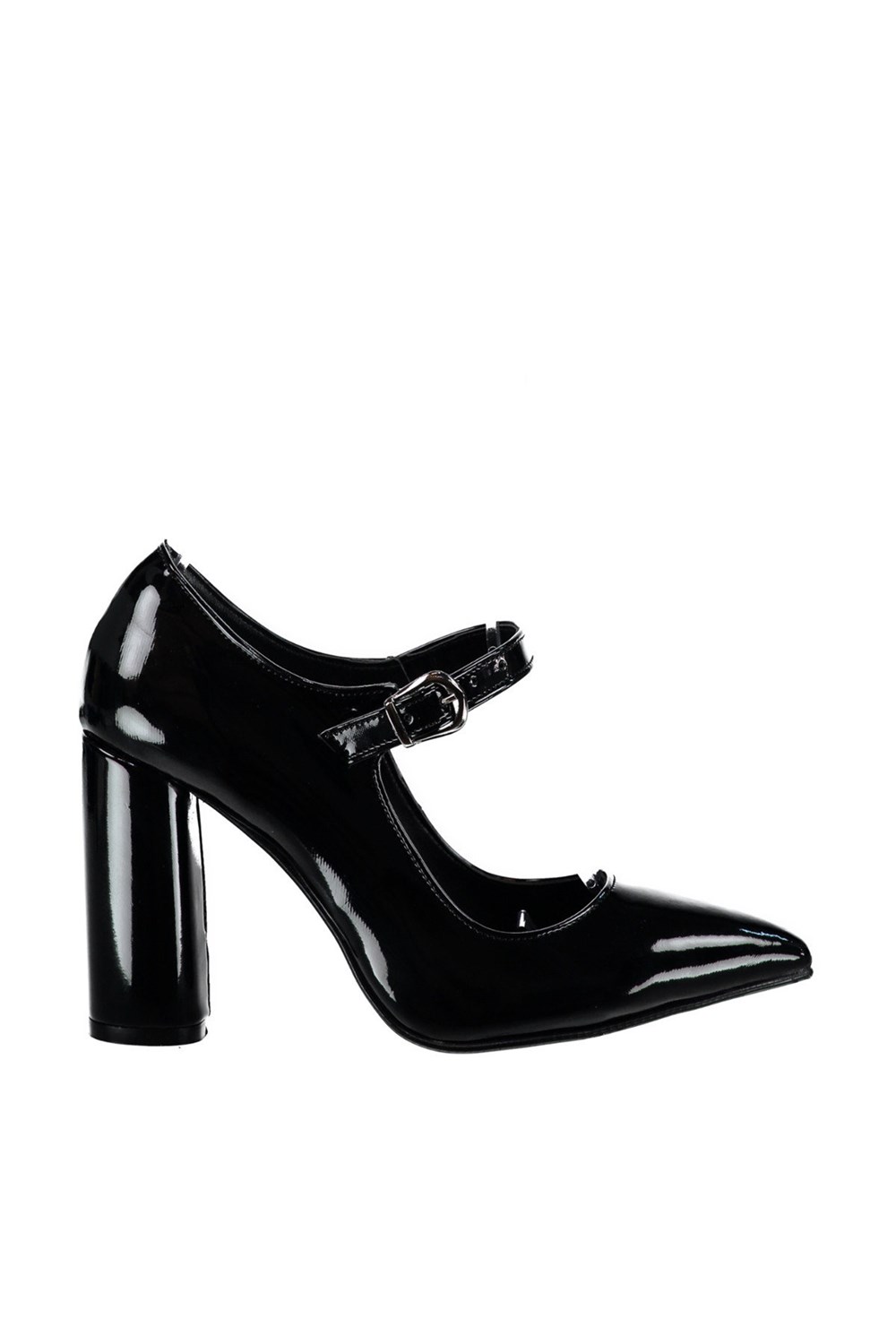 Fox Shoes Siyah Kadın Topuklu Ayakkabı D922644008