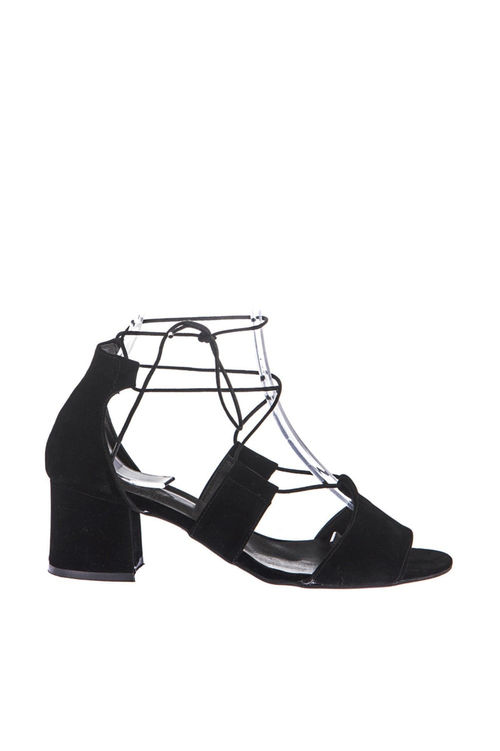Fox Shoes Siyah Kadın Topuklu Ayakkabı D462013402
