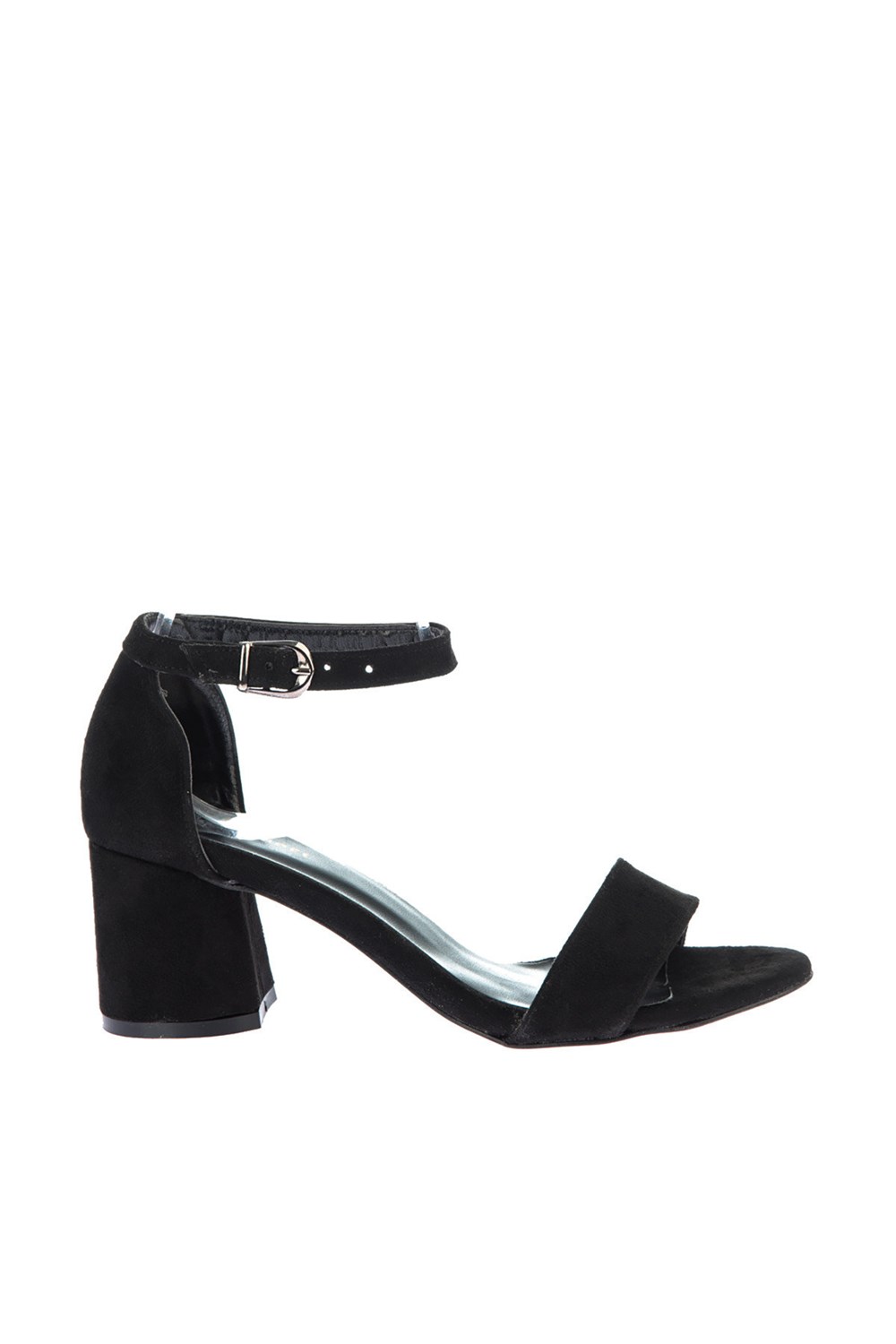Fox Shoes Siyah Kadın Topuklu Ayakkabı D404132802