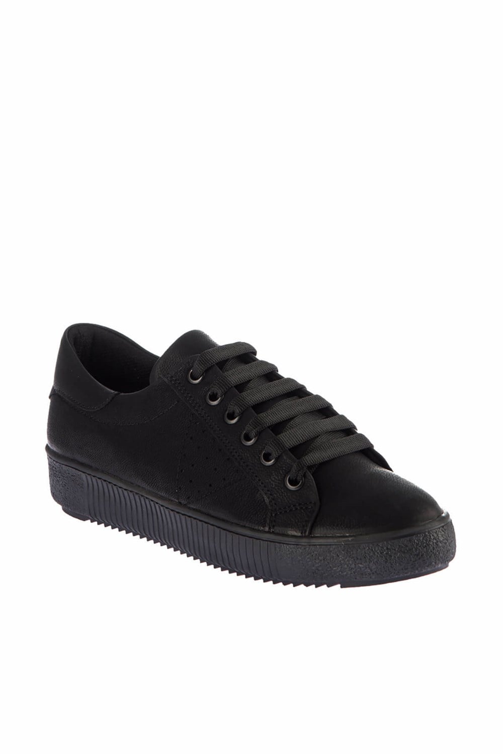 Fox Shoes Siyah Nubuk Kadın Spor E540151001