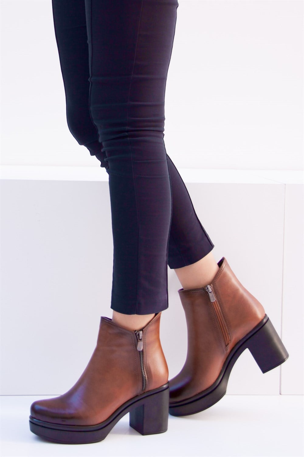 Fox Shoes Taba Kadın Bot C367060509