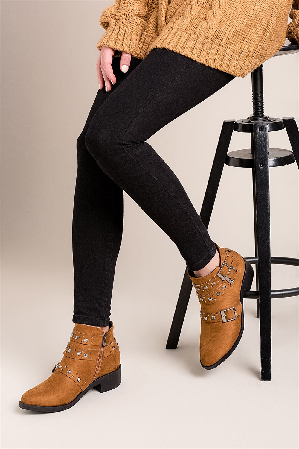 Fox Shoes Taba Kadın Bot C380235502