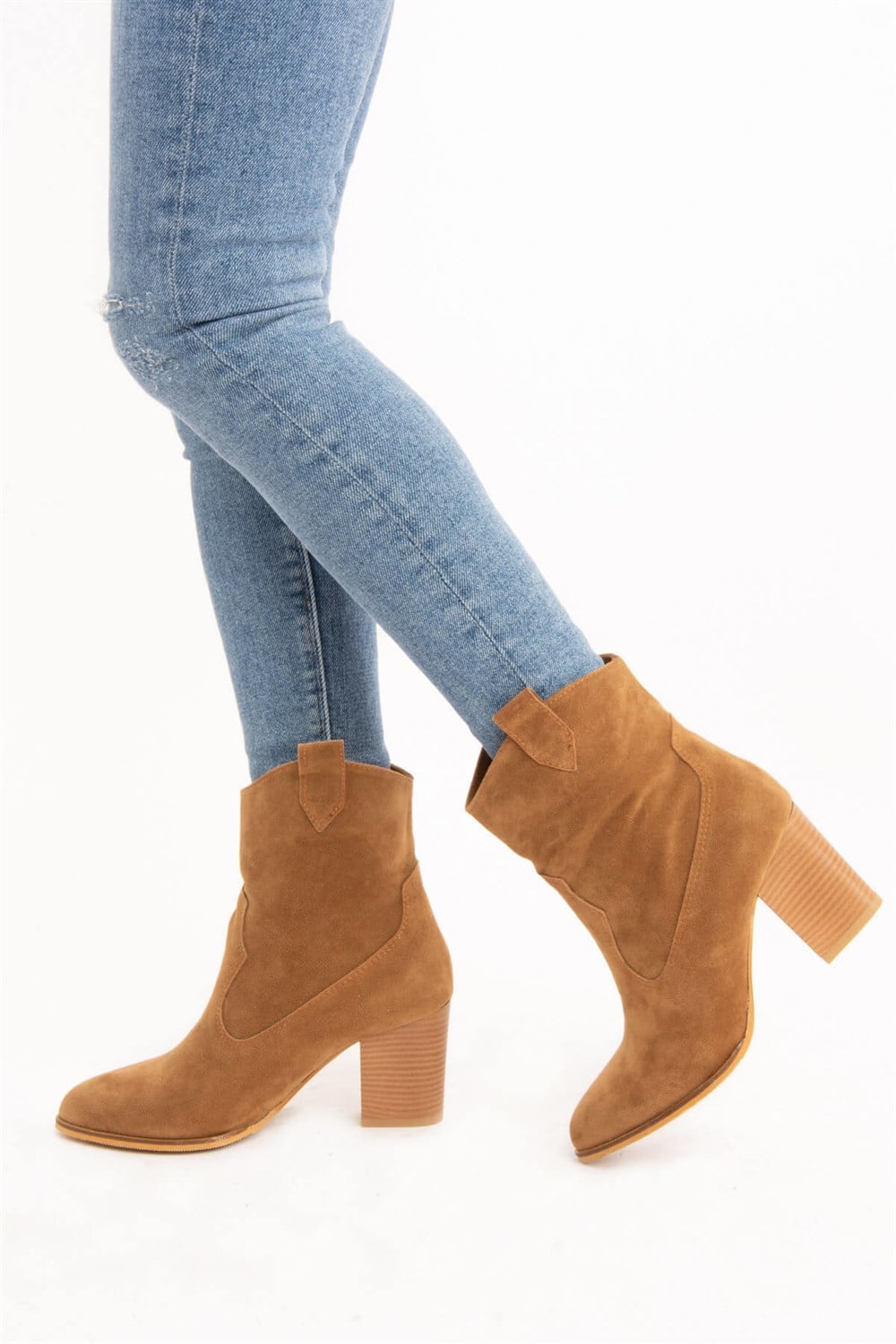 Fox Shoes Taba Kadın Bot E412020002