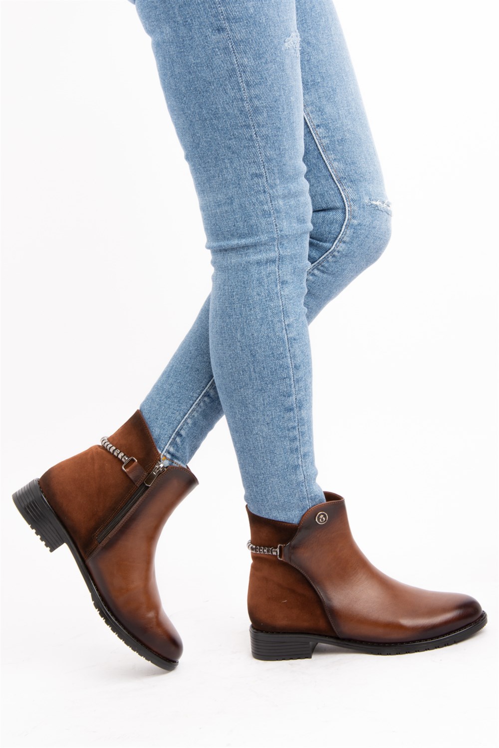 Fox Shoes Taba Kadın Bot E490001509