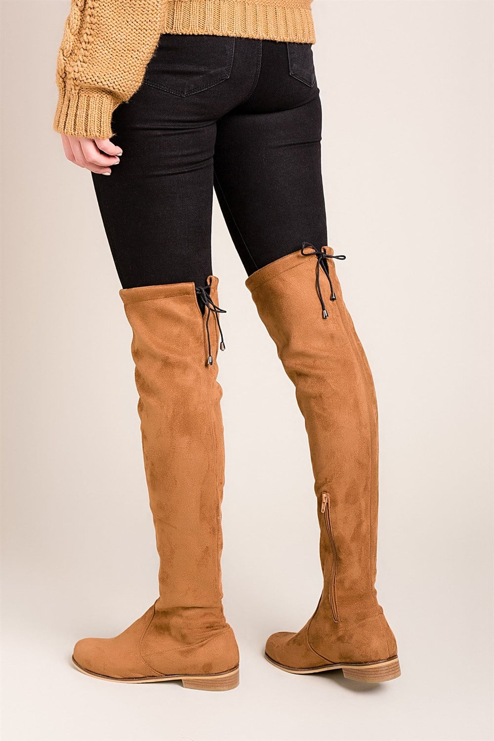 Fox Shoes Taba Kadın Çizme C726264002