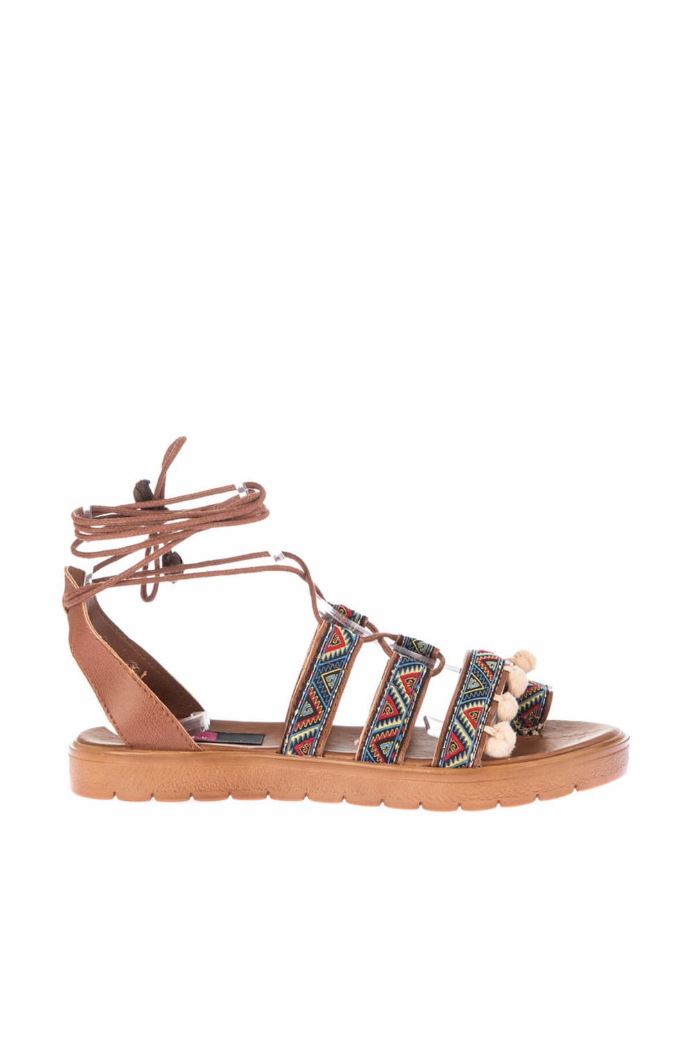 Fox Shoes Taba Kadın Sandalet 9764050409
