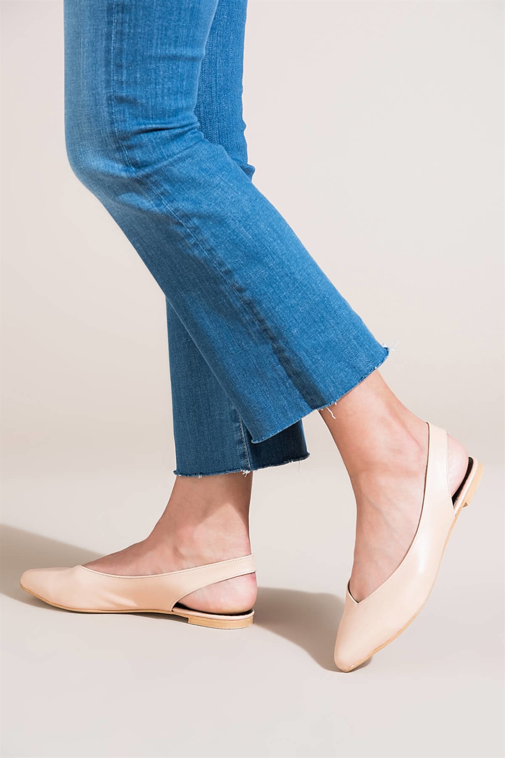 Fox Shoes Ten Kadın Babet B726773709