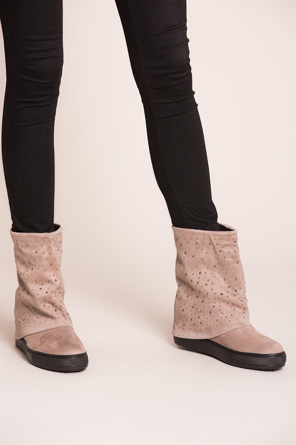 Fox Shoes Vizon Kadın Bot C602042002