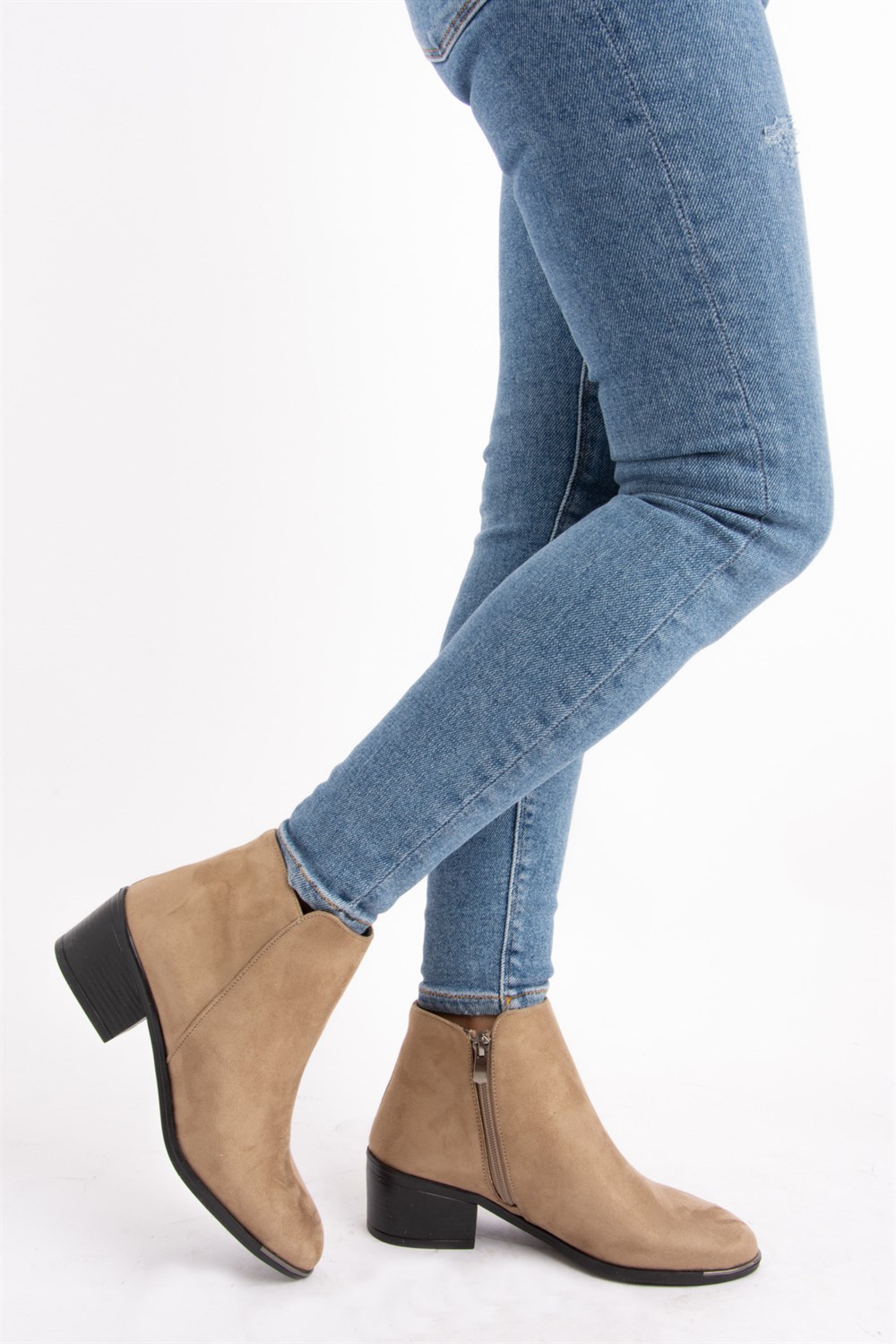 Fox Shoes Vizon Kadın Bot E518878702