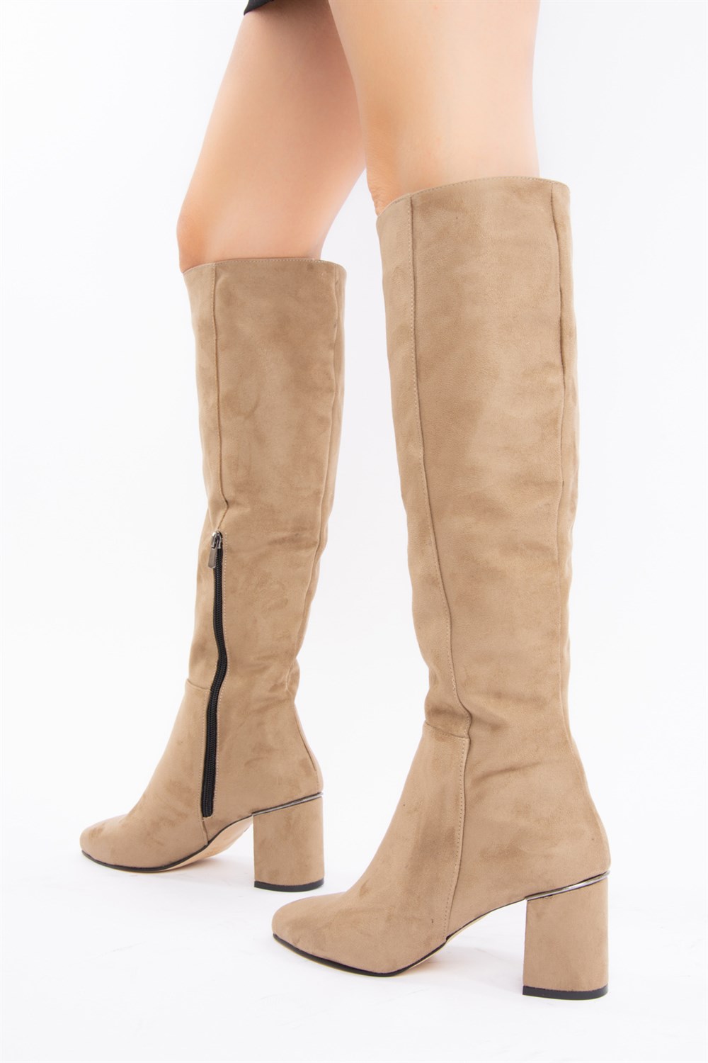 Fox Shoes Vizon Kadın Çizme E518011402