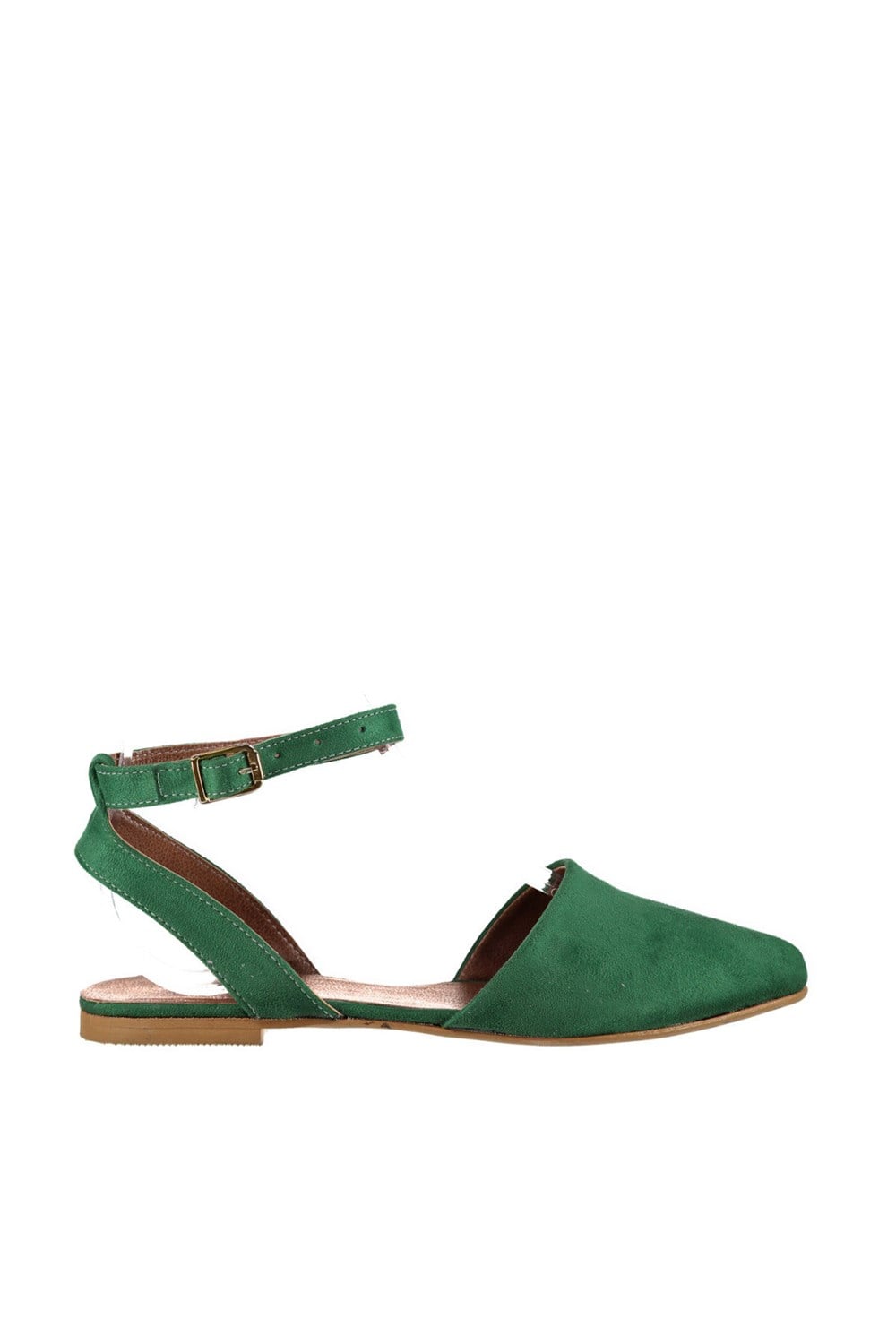 Fox Shoes Yeşil Kadın Babet D726226202