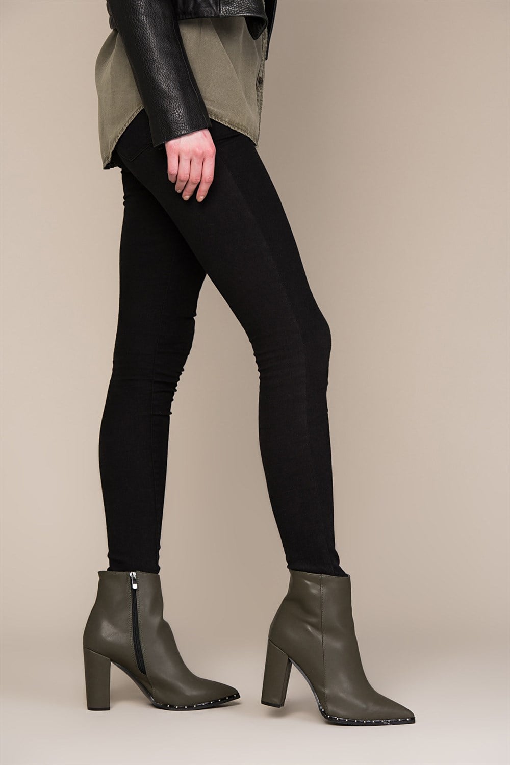 Fox Shoes Yeşil Kadın Bot C922501209