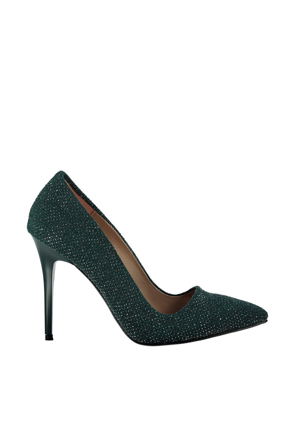 Fox Shoes Yeşil Kadın Topuklu Ayakkabı C922151914