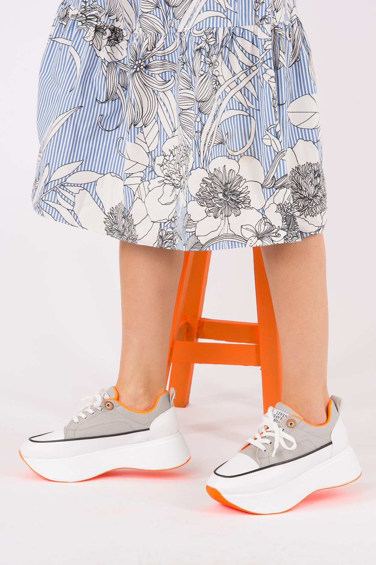 Gri Kadın Sneakers H267053505