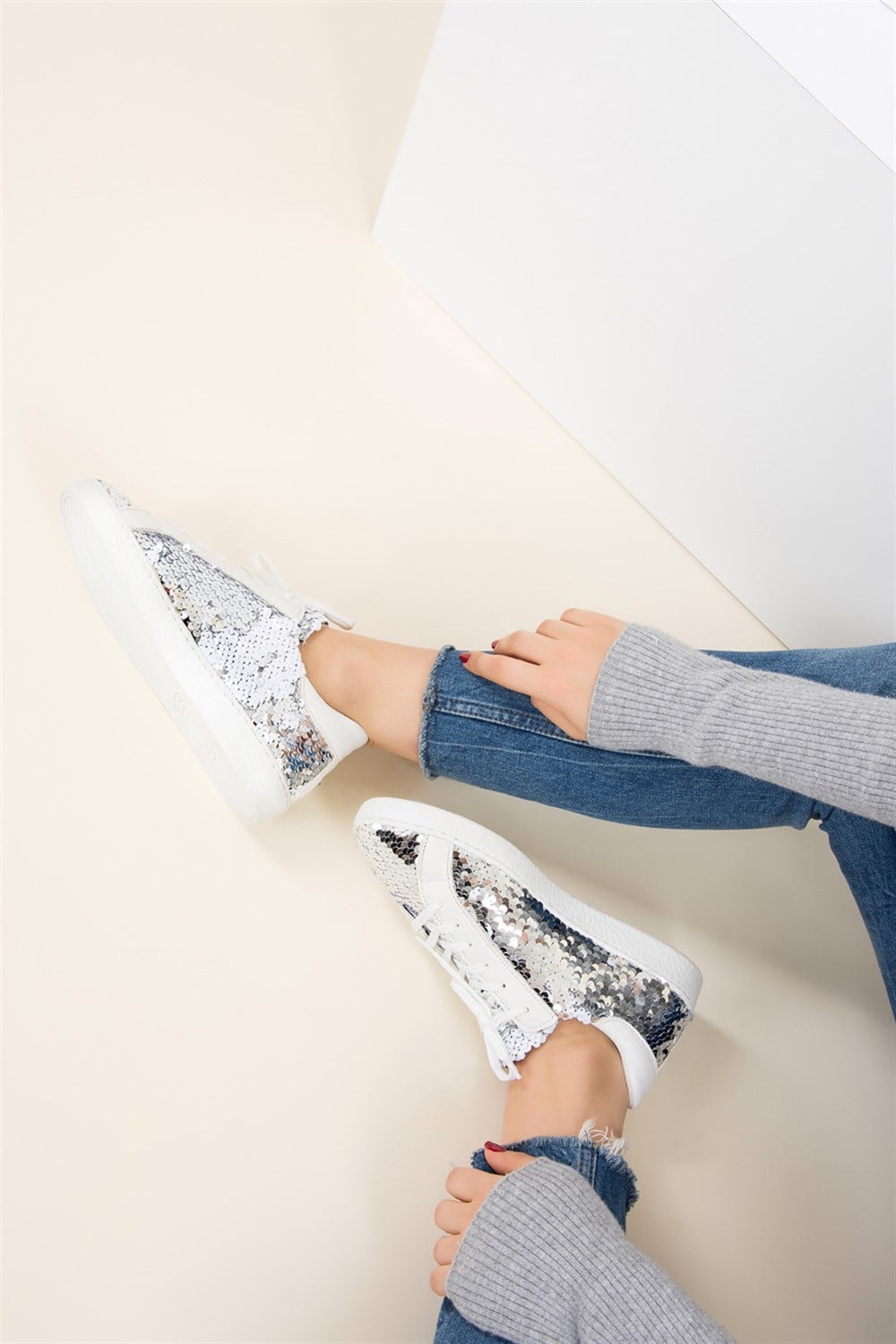 Gümüş Kadın Sneakers F615673040