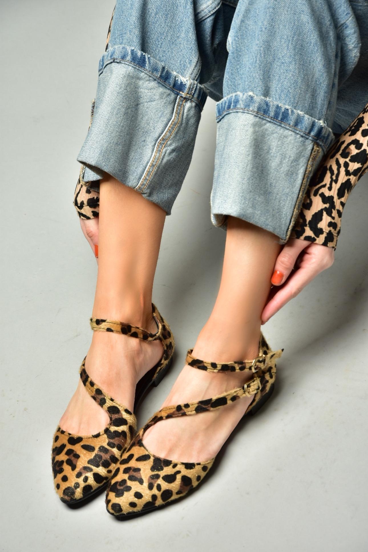 Leopar Kadın Babet D726016902