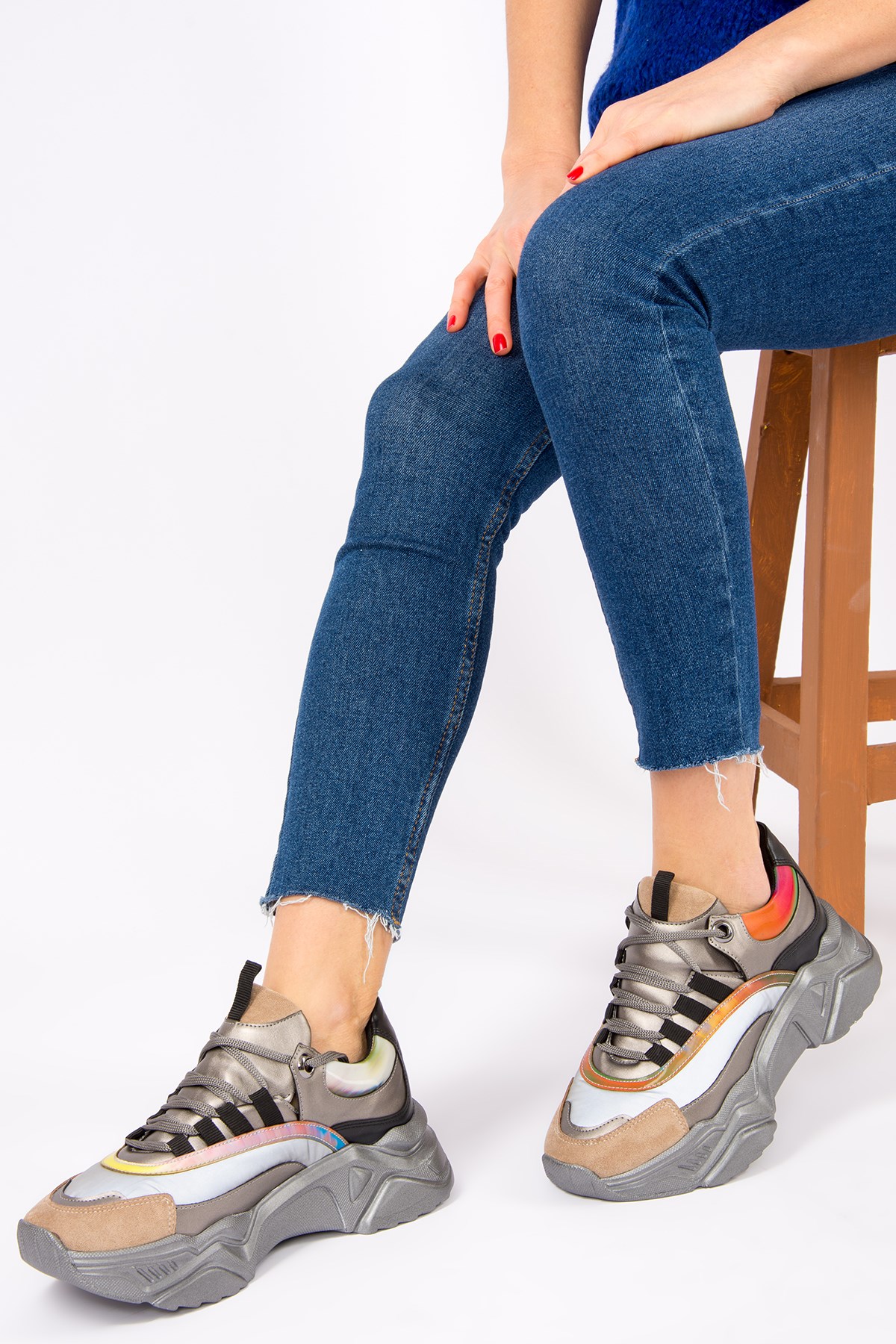 Platin Kadın Sneakers H820203709