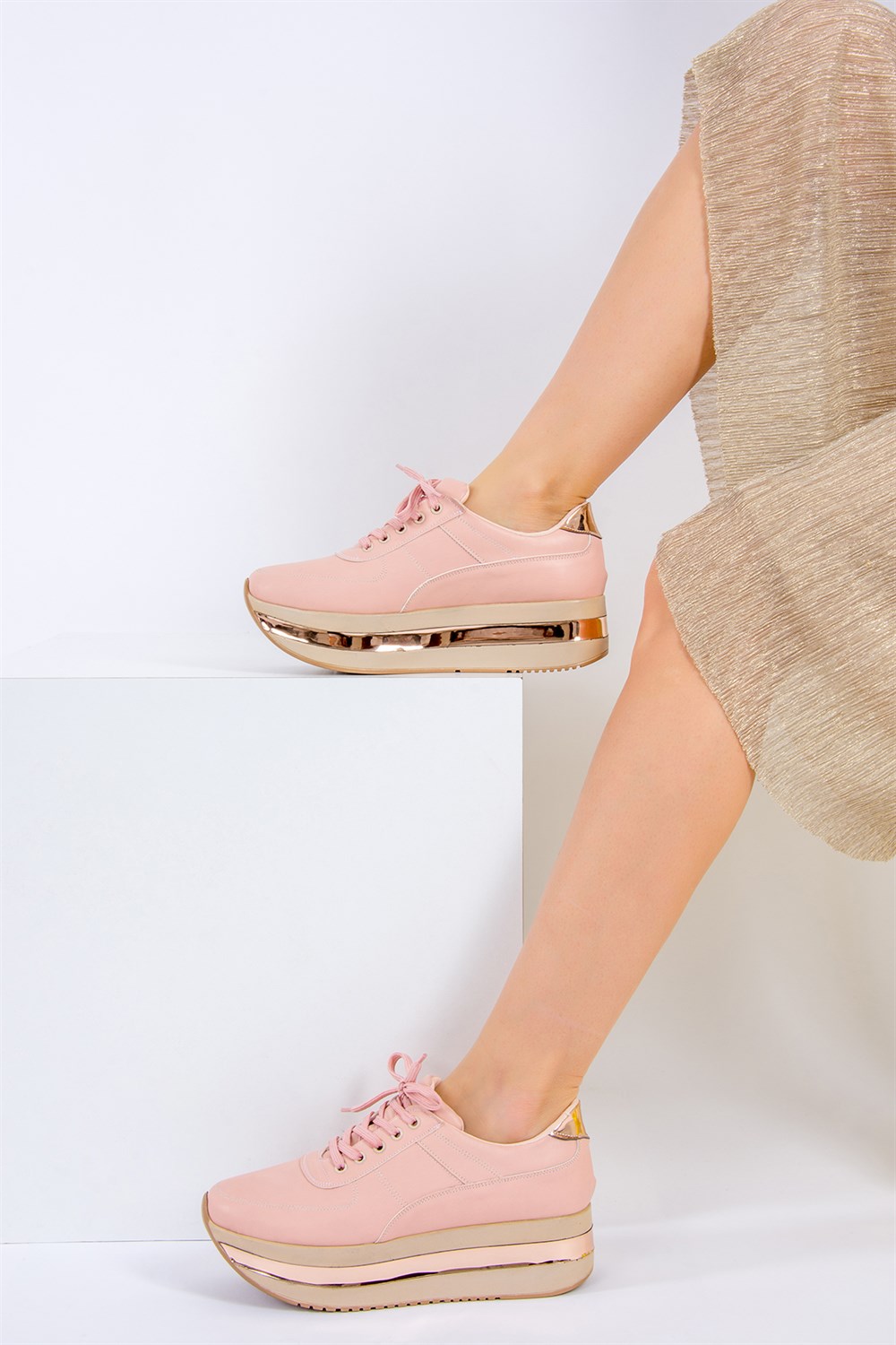 Pudra Kadın Sneakers F674180209