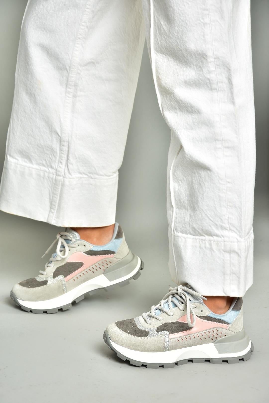 S312212809 Gri Spor Ayakkabı Sneakers
