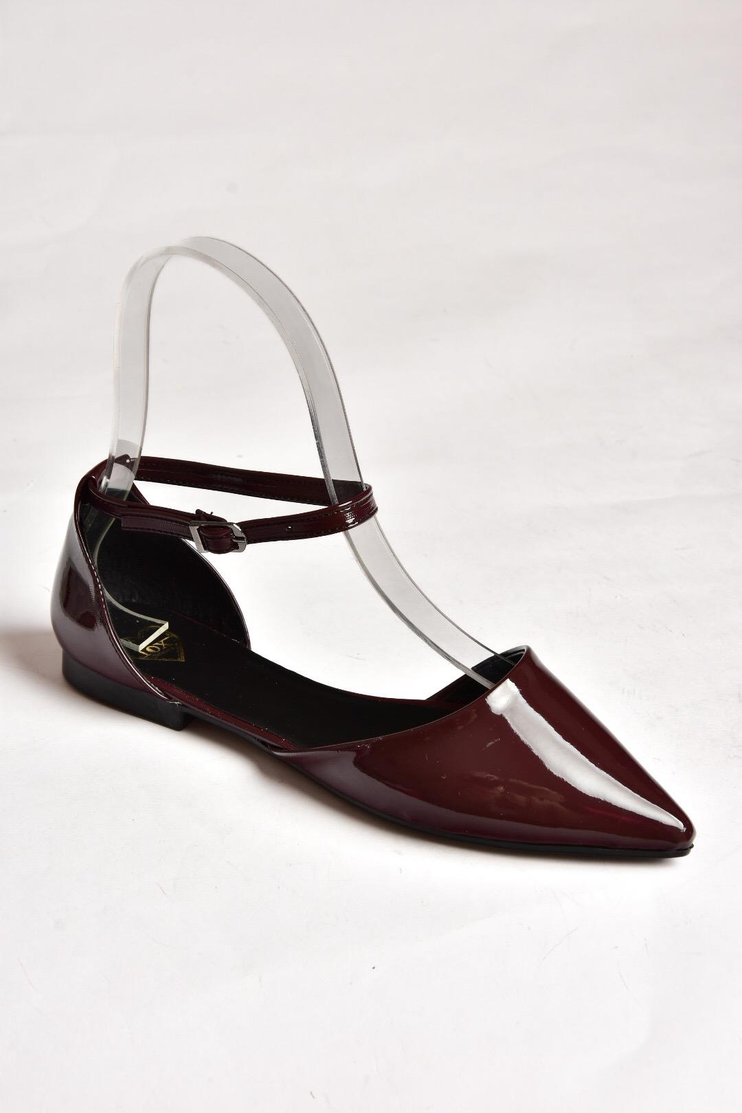 S726299708 Bordo Rugan Kadın Babet