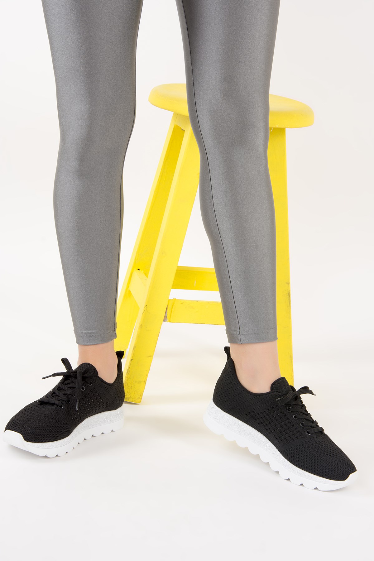 Siyah Kadın Sneakers F245750004