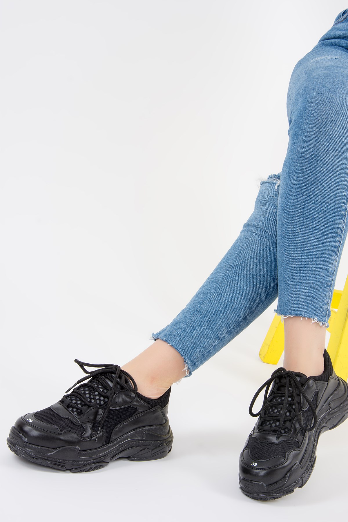 Siyah Kadın Sneakers F288903309