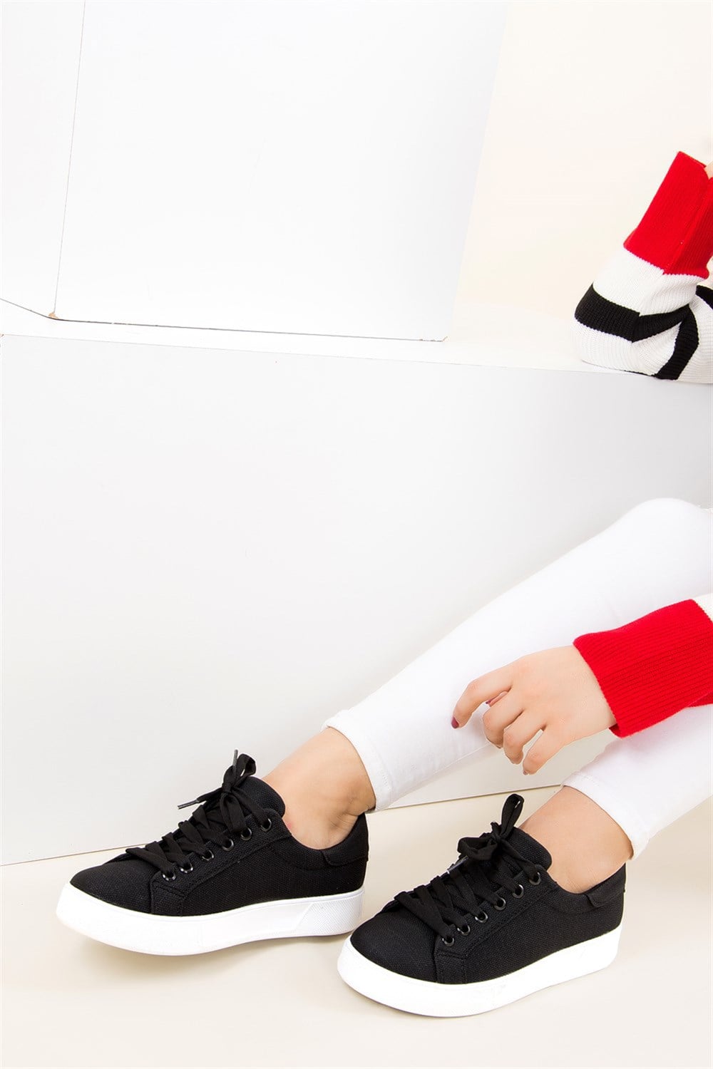 Siyah Kadın Sneakers F540450105